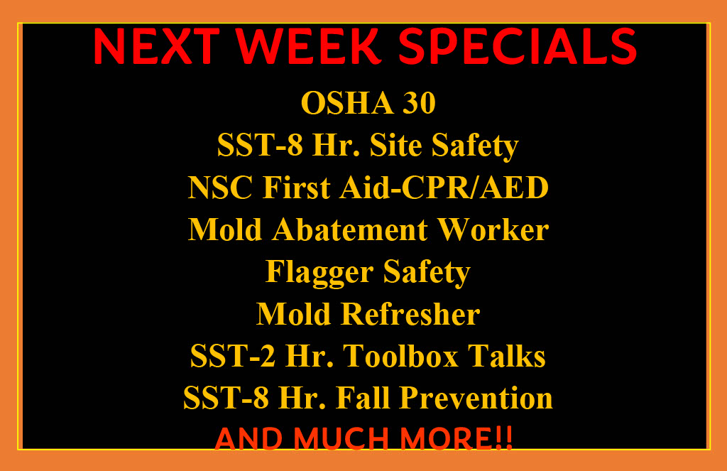 Next Week Special